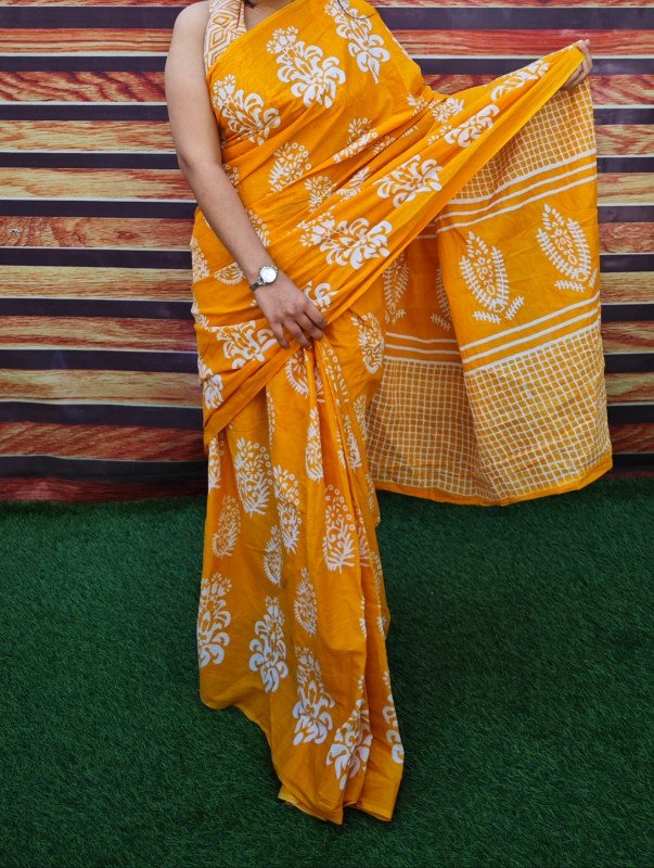 New Collection Cotton Saree Cotton Saree With Blouse