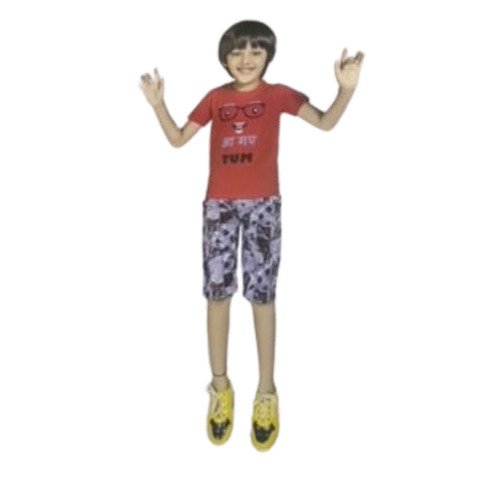 Kids T-shirt And Three Quarter Pants (5-6 year kid)